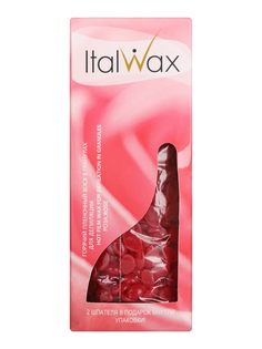 Воск для депиляции Italwax Роза, пленочный, в гранулах, горячий, для удаления волос, 250 г