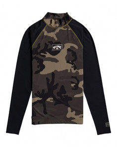 Мужской Рашгард С Длинными Рукавами И Фактором Защиты От Уф-Излучения 50 Contrast Billabong