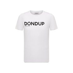 Хлопковая футболка Dondup