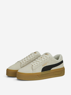 Кеды женские PUMA Smash Platform V3 Sd, Бежевый
