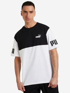 Футболка мужская PUMA Power Colorblock, Белый