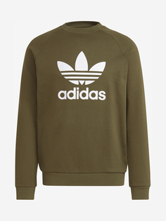 Свитшот мужской adidas, Зеленый