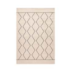 Ковер в берберском стиле oliban 160*230 (laredoute) белый 160x230 см.