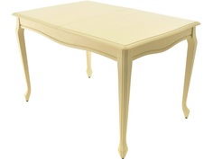 Стол «кабриоль» (аврора) бежевый 120x75x80 см. Avrora