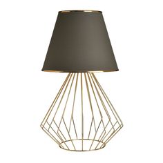Лампа настольная glammy (to4rooms) золотой 48 см.