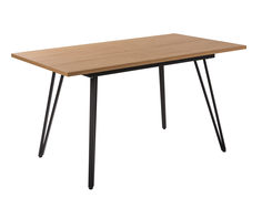 Стол диего раздвижной (r-home) коричневый 140x75x80 см.