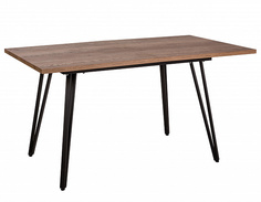 Стол обеденный раздвижной диего (r-home) коричневый 120x75x80 см.