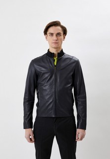 Куртка кожаная Bikkembergs