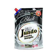 Гель для стирки черного белья Jundo Black концентрированный с коллагеном 78 стирок 1,2 л