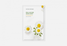 Тканевая маска для лица с экстрактом ромашки Nature Republic