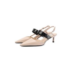 Кожаные туфли Prada