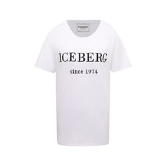 Хлопковая футболка Iceberg