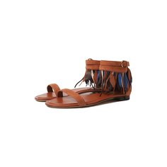 Замшевые сандалии Tod’s Tods