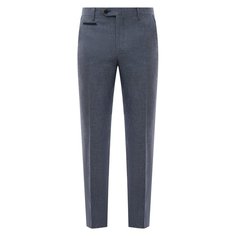 Брюки изо льна и шерсти Corneliani