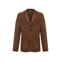 Замшевый пиджак Kiton