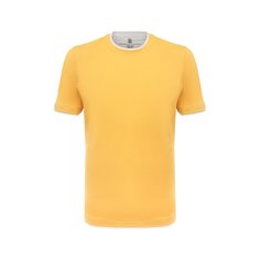 Хлопковая футболка Brunello Cucinelli