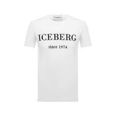 Хлопковая футболка Iceberg