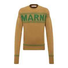 Хлопковый свитер Marni