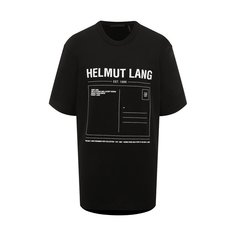 Хлопковая футболка Helmut Lang