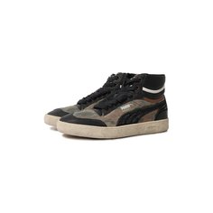 Кожаные кеды Puma Ralph Sampson Mid Camo x Replay Puma