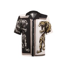 Шелковая рубашка Roberto Cavalli
