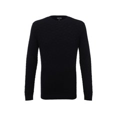 Джемпер из хлопка и кашемира Giorgio Armani