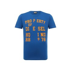 Хлопковая футболка Diesel