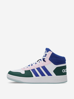 Кеды женские adidas Hoops 2.0 Mid, Белый