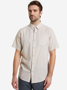 Рубашка мужская Columbia Under Exposure YD Short Sleeve Shirt, Бежевый