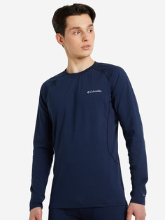 Термобелье верх мужское Columbia M Omni-Heat Infinity Knit LS Crew, Синий