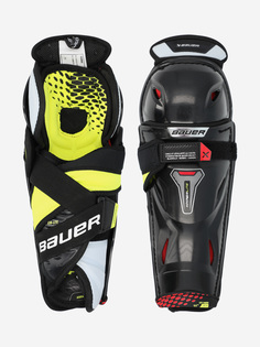 Щитки хоккейные детские Bauer Vapor Hyperlite JR, Черный Бауэр