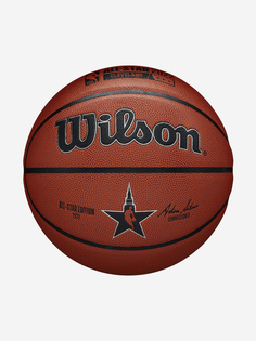Мяч баскетбольный Wilson 2022 NBA All Star Replica, Коричневый