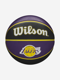 Мяч баскетбольный Wilson NBA Team Tribute LA Lakers, Фиолетовый