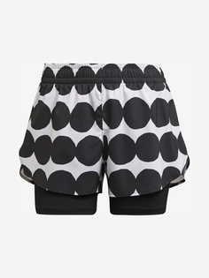 Шорты женские adidas Marimekko 2 in 1, Черный