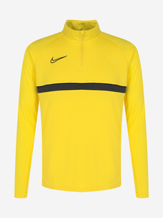 Джемпер футбольный мужской Nike Dri-FIT Academy, Желтый