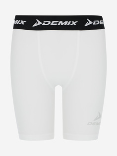 Шорты компрессионные для мальчиков Demix Protect, Белый
