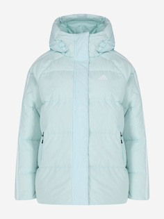 Пуховик женский adidas, Зеленый