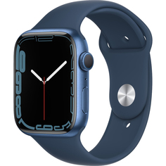 Умные часы Apple Watch Series 7 MKN83RU/A Синий омут