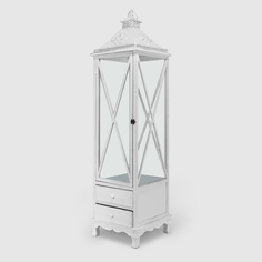 Подсвечник-фонарь Boltze deco Thierry 35x35x138 см белый