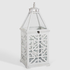 Подсвечник-фонарь Ad trend deco средний 22х22х59 см белый