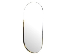 Зеркало овальное (garda decor) золотой 45x110x3 см.