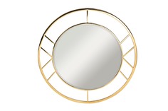 Зеркало круглое (garda decor) золотой 91x91 см.