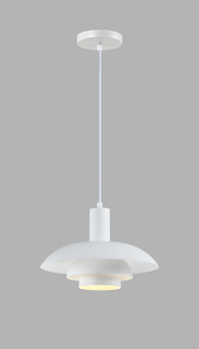 Светильник подвесной moderli v10461-1p pescara (stoolgroup) белый