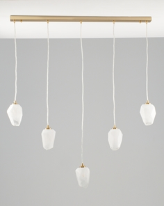 Светильник подвесной moderli v10311-5p catris (stoolgroup) белый