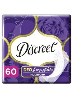 Прокладки Discreet ежедневные Deo Irresistible Multiform Trio 60шт