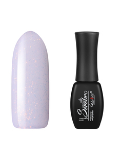 Гель-лак для ногтей Serebro Opal №06 с блестками для маникюра, молочно-розовый, 11 мл