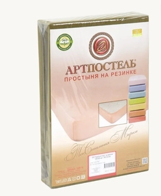 Простыня на резинке АРТПОСТЕЛЬ Angelique (120х200х20)