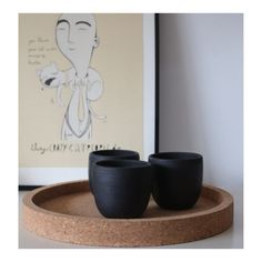 Поднос сервировочный 3D Cork Classic, 10см, 3D15