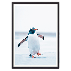 Постер в рамке Пингвин - 21х30 см Дом Корлеоне