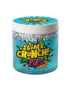 Слайм ТМ Slime Crunch slime Pow с ароматом конфет и фруктов 450г Волшебный мир